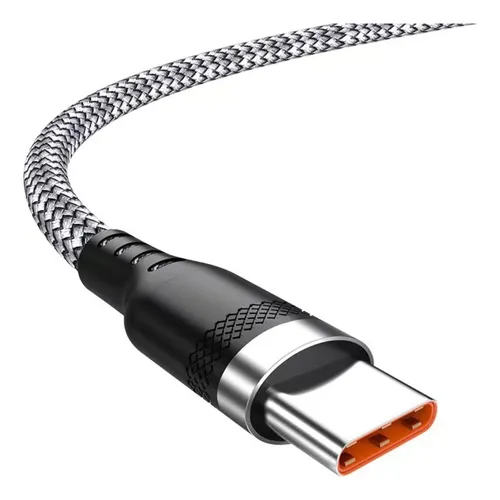 Cabo Usb-c Usb-c 3 Metros 60w Carregamento Rápido Reforçado - Imagem 5