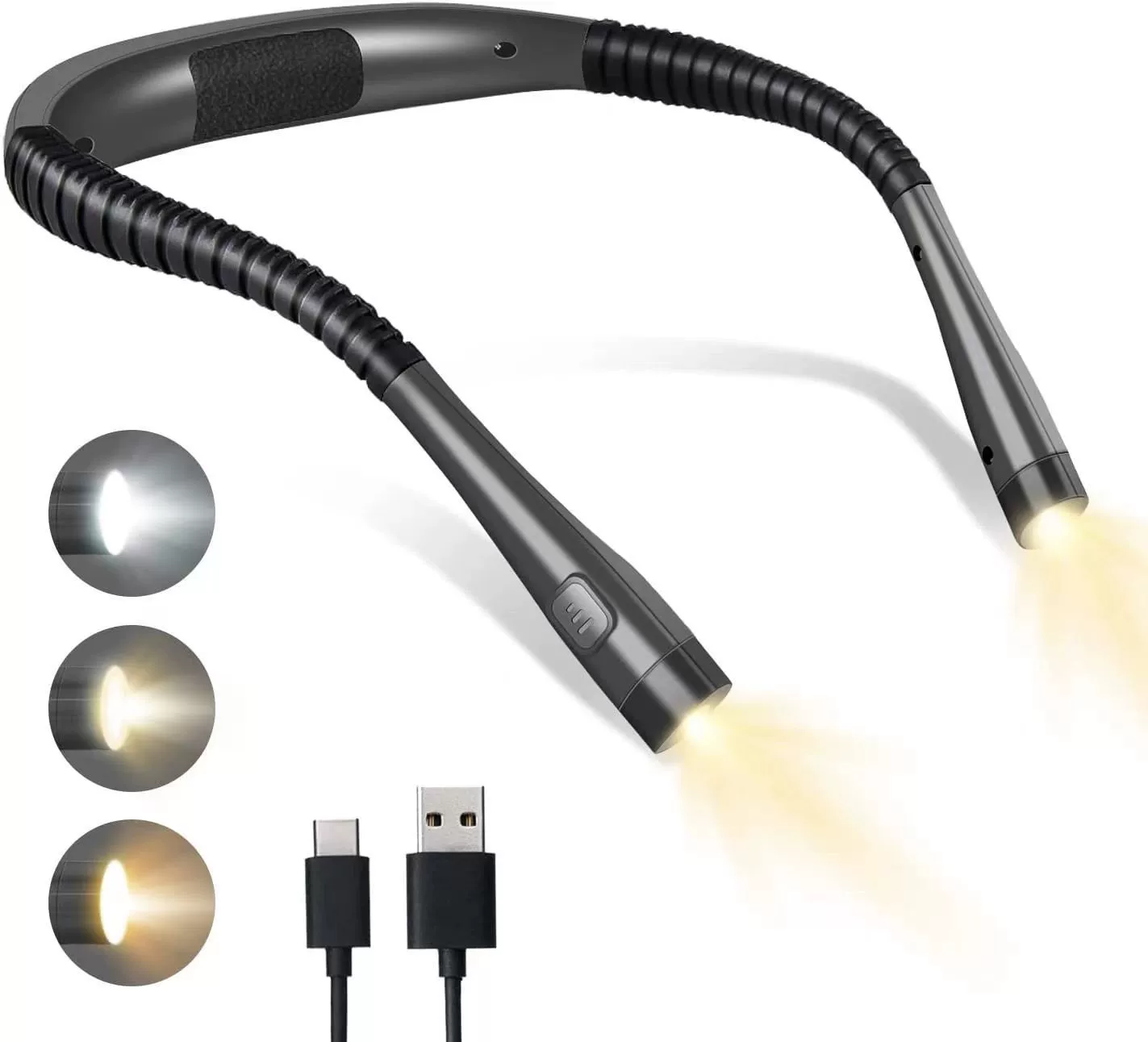 Luz de Leitura Flexível Glocusent com LED - Imagem 11