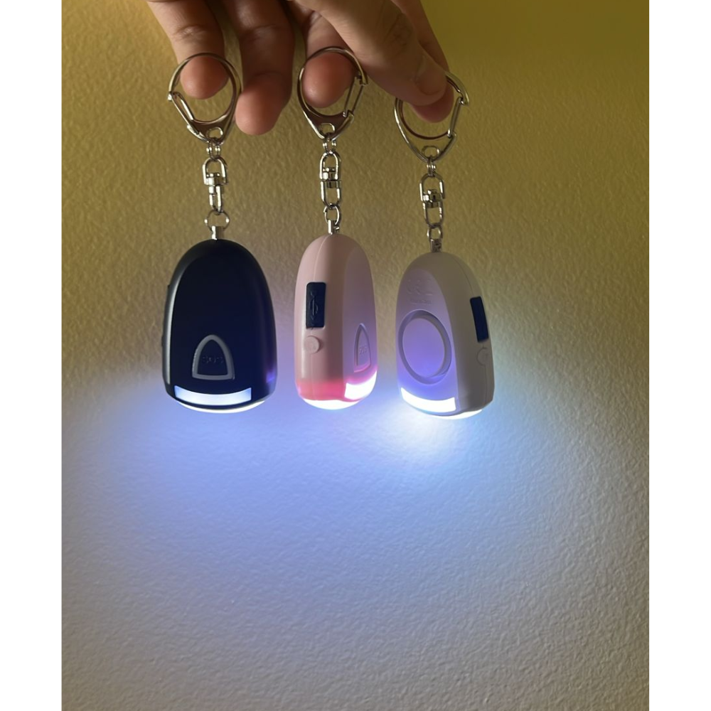 Botão Pânico Alarme E Luz Segurança Pessoal 130 Db Trilha - Imagem 8